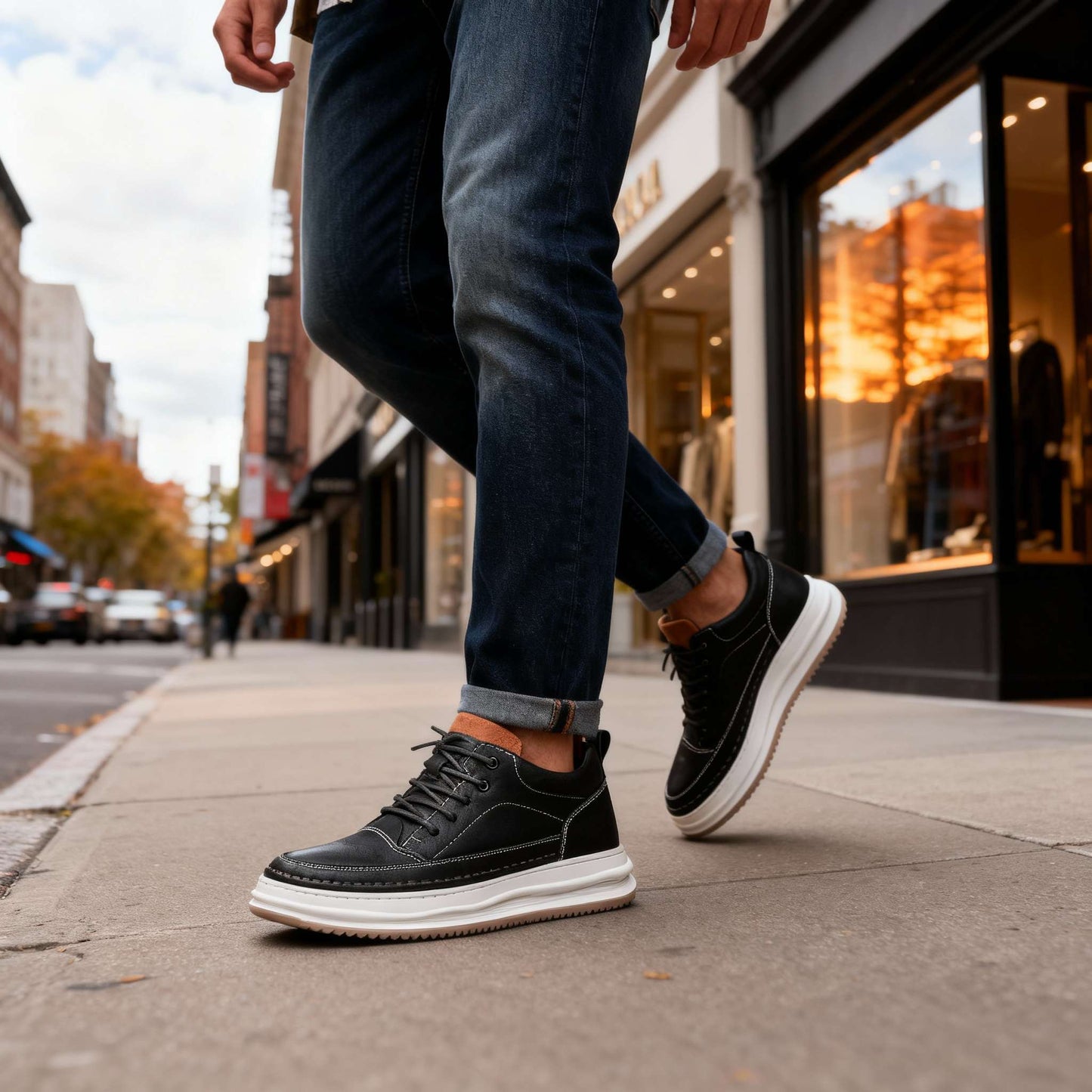 Harrington Leather Sneaker