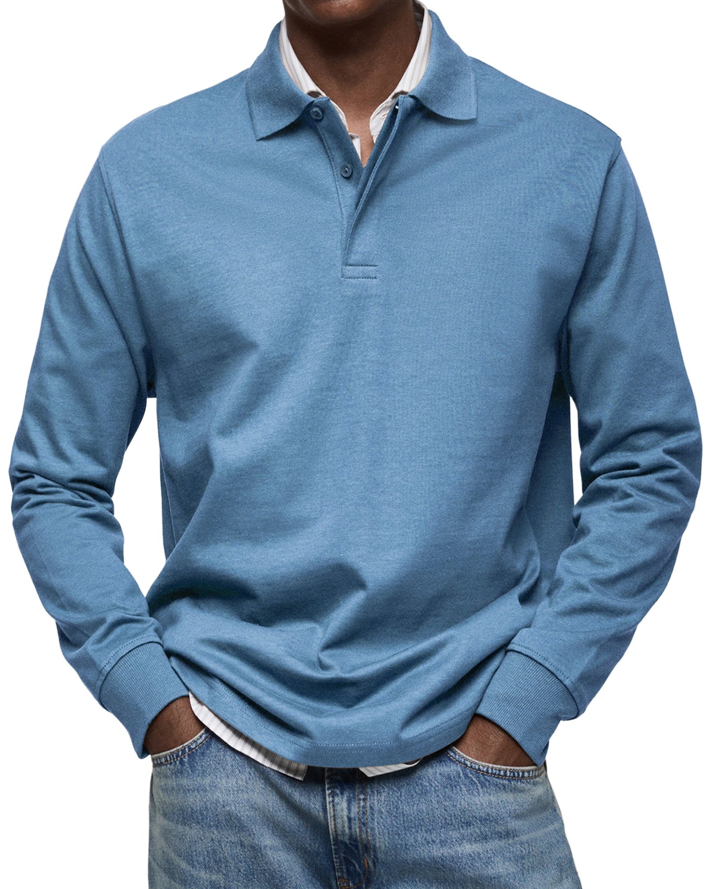 Langord | Luxury Long-sleeved Polo Shirt