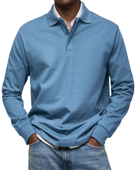 Langord | Luxury Long-sleeved Polo Shirt