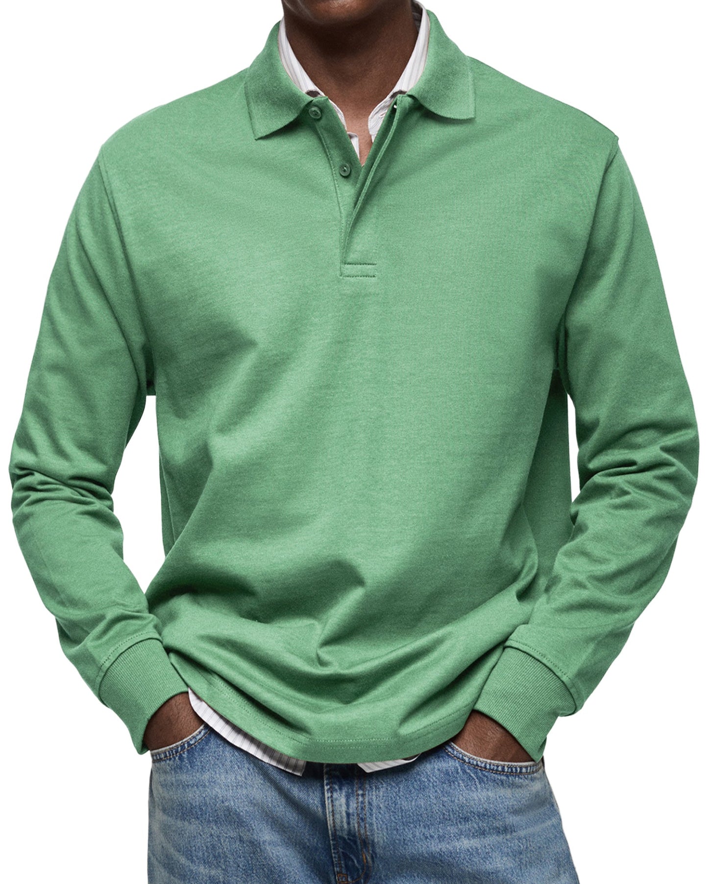 Langord | Luxury Long-sleeved Polo Shirt