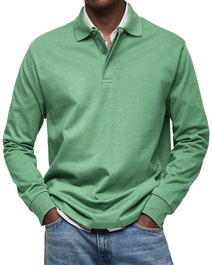 Langord | Luxury Long-sleeved Polo Shirt