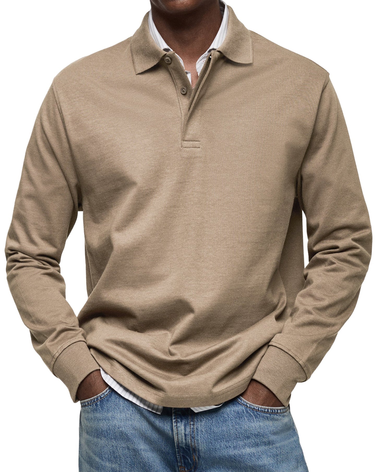 Langord | Luxury Long-sleeved Polo Shirt