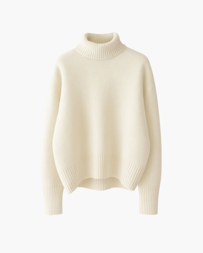 Cashmere Cloud Turtleneck Sweater