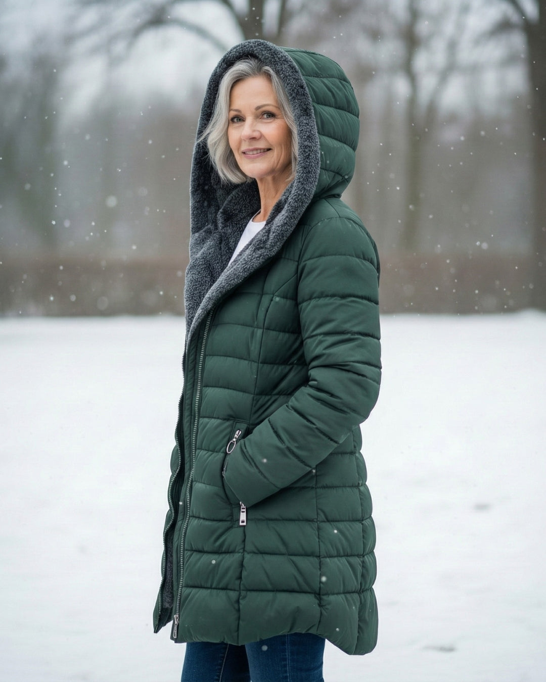 Nora | Double-Layer Fleece Padded Jacket