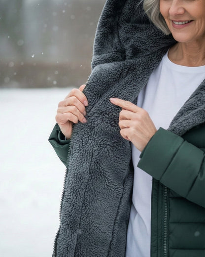 Nora | Double-Layer Fleece Padded Jacket