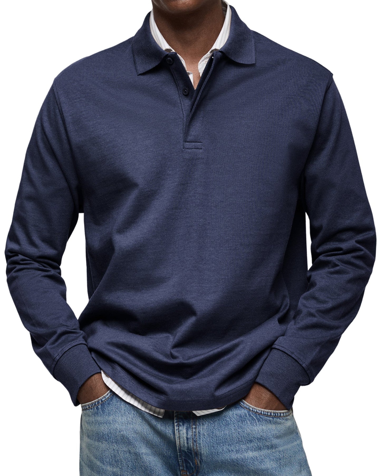 Langord | Luxury Long-sleeved Polo Shirt