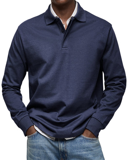 Langord | Luxury Long-sleeved Polo Shirt