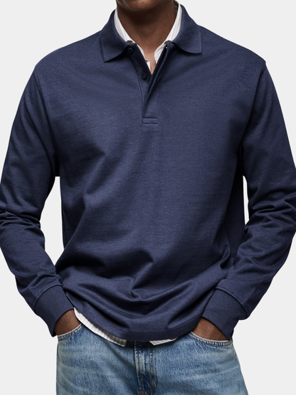 Langord | Luxury Long-sleeved Polo Shirt