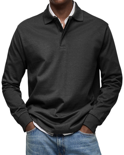 Langord | Luxury Long-sleeved Polo Shirt
