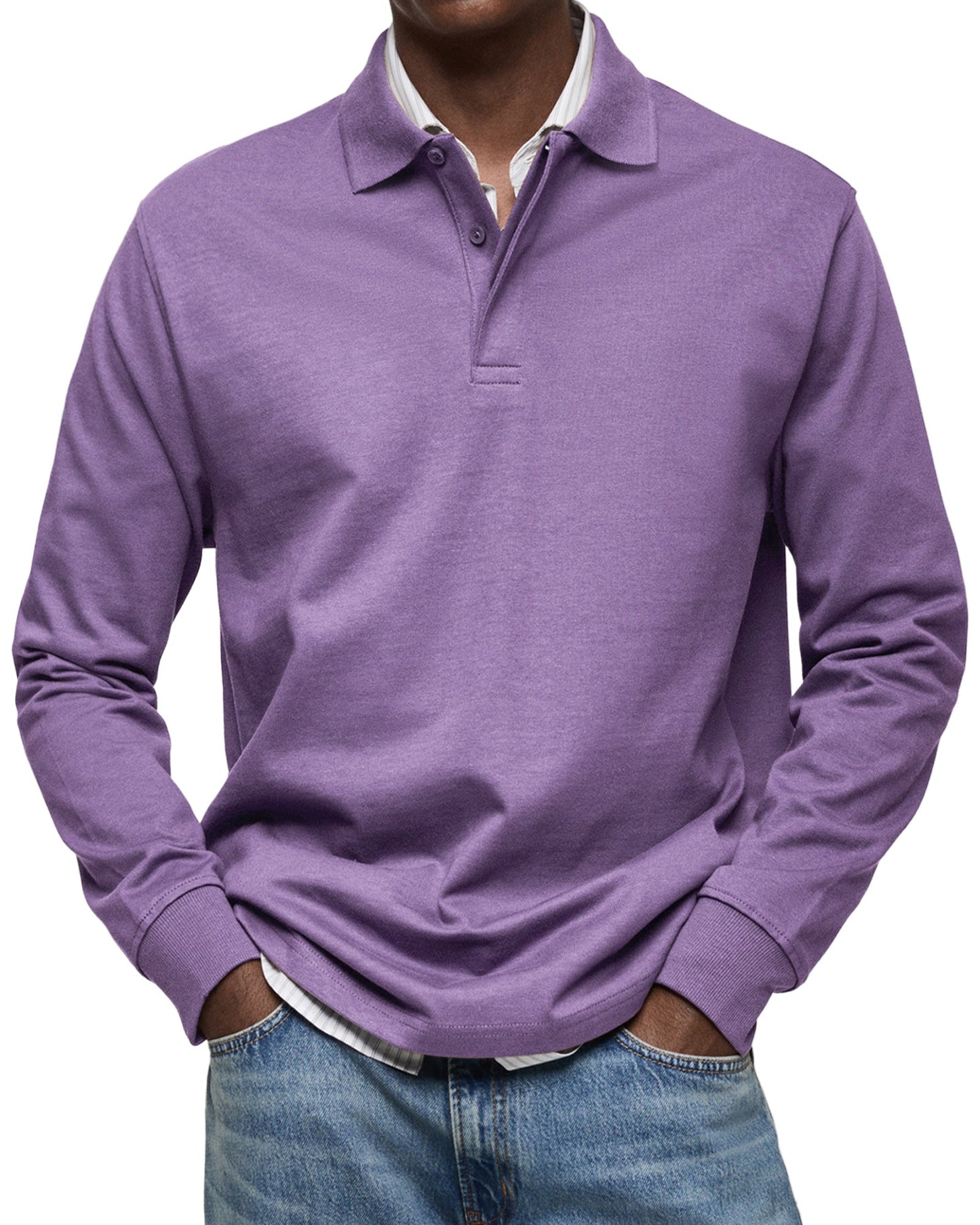 Langord | Luxury Long-sleeved Polo Shirt