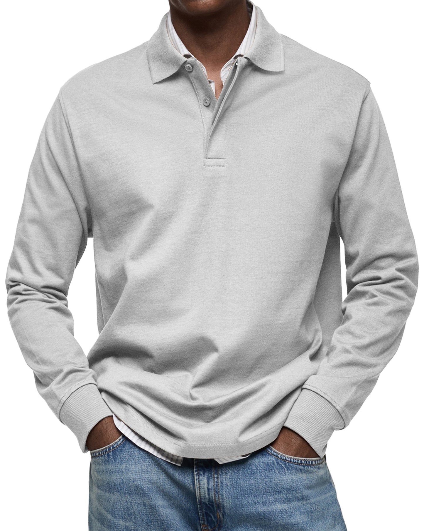 Langord | Luxury Long-sleeved Polo Shirt