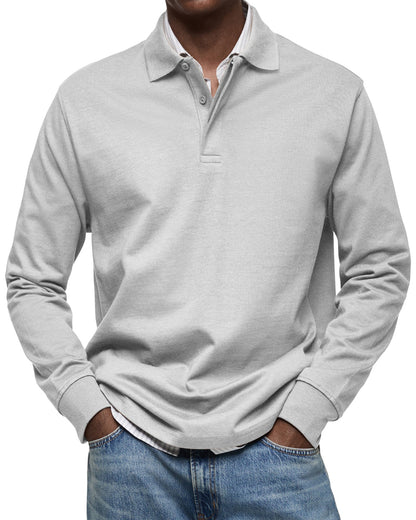 Langord | Luxury Long-sleeved Polo Shirt