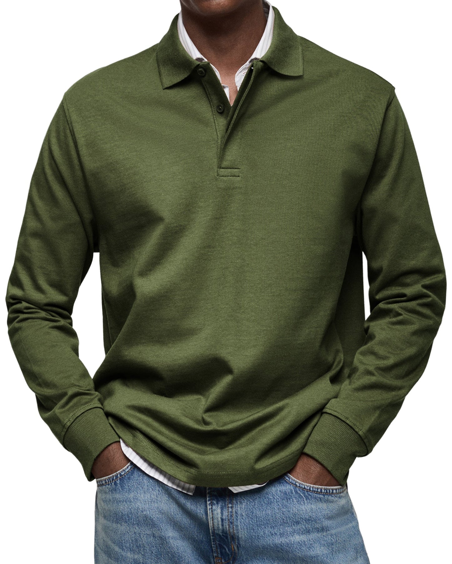 Langord | Luxury Long-sleeved Polo Shirt
