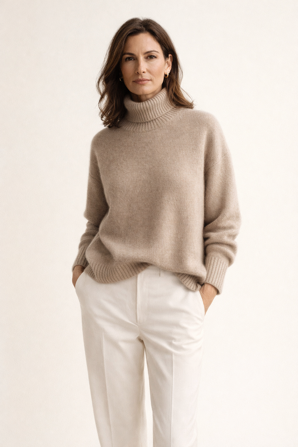 Cashmere Cloud Turtleneck Sweater