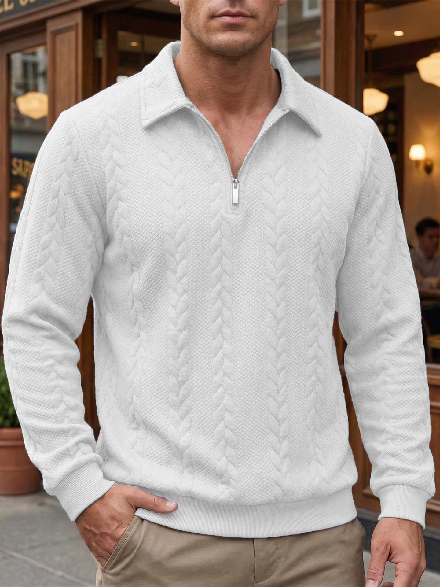 Ravello – Quarter Zip Polo