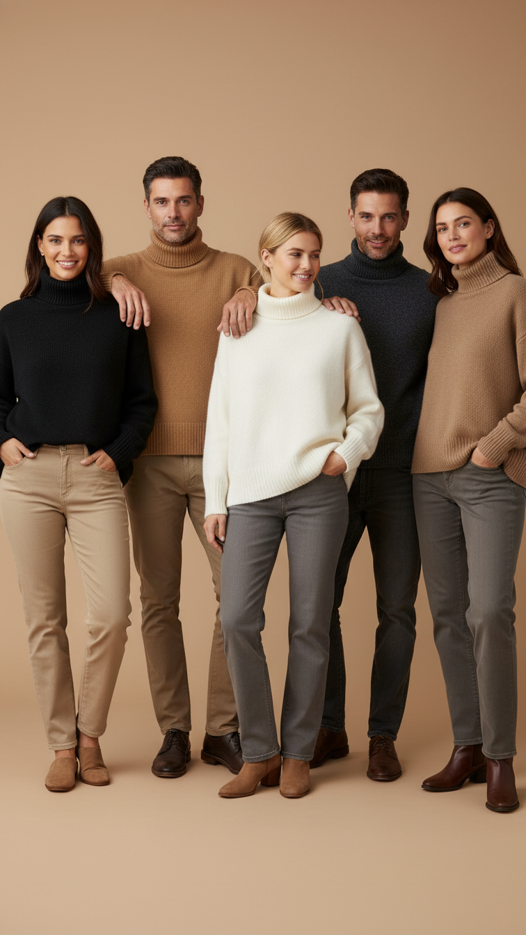 Cashmere Cloud Turtleneck Sweater